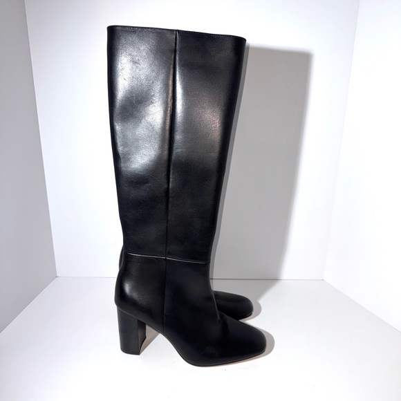 Paige Katy Leather Knee Boots - Picture 1 of 4